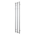 Designradiator TVS Vino 3 Chroom 140 x 25 cm, Ophalen of Verzenden, Nieuw, Chroom, Overige typen