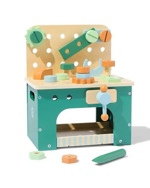 HEMA Houten werkbank, Kinderen en Baby's, Speelgoed | Overig, Nieuw, Verzenden