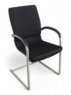 Ahrend 230 vergaderstoel, zwart-aluminium, Huis en Inrichting, Stoelen, Ophalen of Verzenden, Nieuw, Zwart