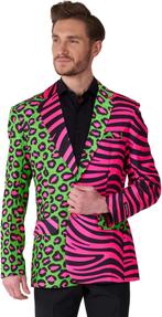 Panter Tijger Neon Blazer Heren Suitmeister, Kleding | Heren, Verzenden, Nieuw