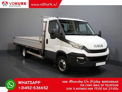 Iveco Daily 35C15 3.0 150 pk (450x210) Open Laadbak/ 3.5t Tr, Auto's, Bestelauto's, Lease, Handgeschakeld, Wit, Financial lease