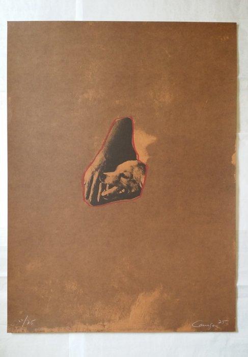 Rafael Canogar (1935) - Perro - signed and numbered, 1975, Antiek en Kunst, Antiek | Overige Antiek