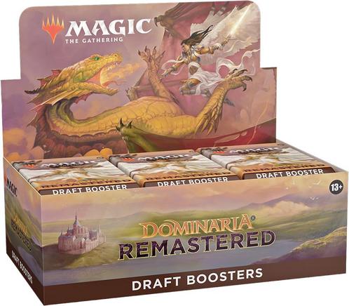 Magic The Gathering - Dominaria Remastered Draft Boosterbox, Hobby en Vrije tijd, Verzamelkaartspellen | Magic the Gathering, Nieuw