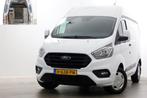 Ford Transit Custom 2.0 TDCI 130pk E6 L1H2 Trend Airco/Navi/, Auto's, Bestelauto's, Gebruikt, Euro 6, Wit, Dealer onderhouden