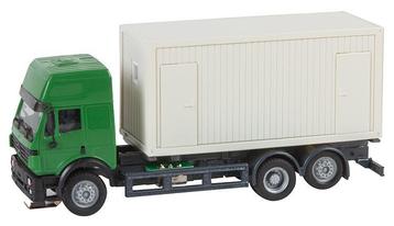 Faller - Lorry MB SK’94 Building site Container (HERPA) beschikbaar voor biedingen