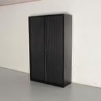Roldeurkast Officenow - Zwart - 195 x 120 cm - Incl. 4, Huis en Inrichting, Kasten | Roldeurkasten en Archiefkasten, Ophalen of Verzenden