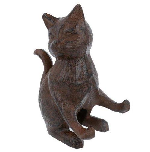 Gietijzeren Telefoonhouder Kat, Huis en Inrichting, Woonaccessoires | Kapstokken, Nieuw, Ophalen of Verzenden