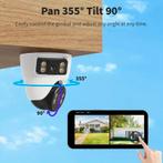 Bewakingscamera voor buiten - Beveiligingscamera - Wit - Xia, Verzenden, Zo goed als nieuw