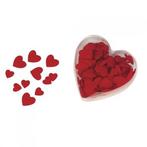 100x Valentijn strooihartjes rood - Valentijn, Nieuw, Ophalen of Verzenden