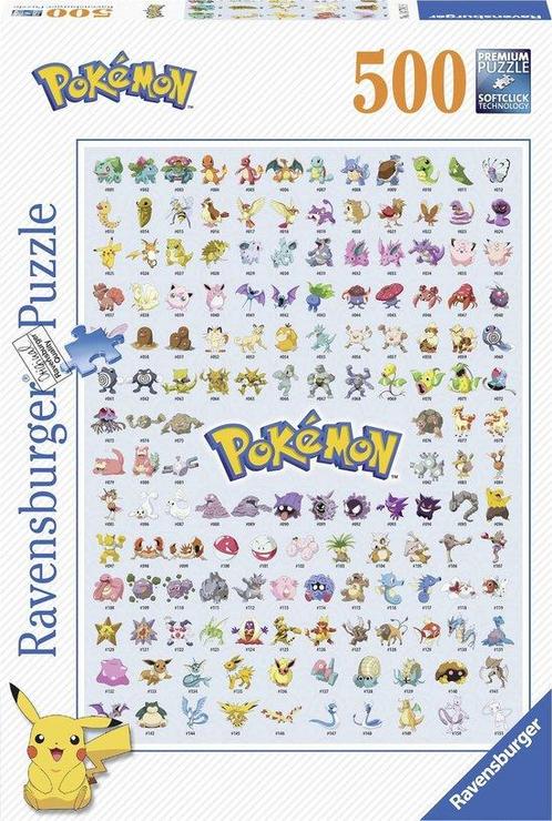 Ravensburger puzzel Eerste generatie Pokemon - legpuzzel -, Kinderen en Baby's, Speelgoed | Overig, Verzenden