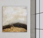 Stefanie Raus - Abstrakte Landschaft braun gold