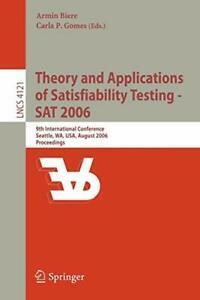 Theory and Applications of Satisfiability Testi. Biere,, Boeken, Overige Boeken, Zo goed als nieuw, Verzenden