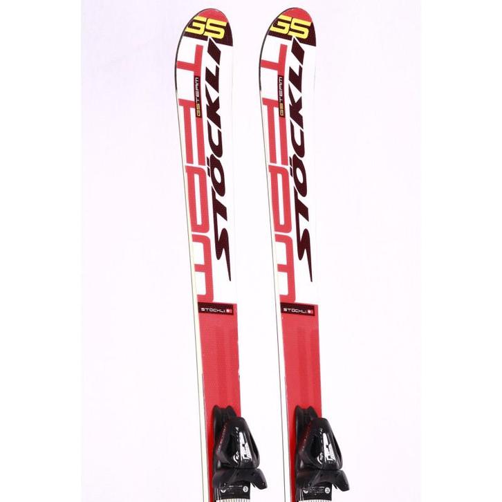 160 skis STOCKLI GS TEAM, red/white + Tyrolia LRX 9, Sport en Fitness, Skiën en Langlaufen, Gebruikt, Verzenden