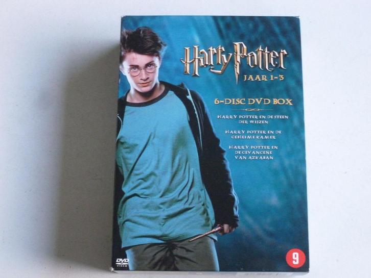 Harry Potter Jaar 1 - 3 (6 DVD), Cd's en Dvd's, Dvd's | Tv en Series, Zo goed als nieuw, Verzenden