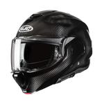 HJC F100 Carbon Solid Zwart Systeemhelm, Nieuw met kaartje, XS, Systeemhelm, HJC