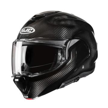 HJC F100 Carbon Solid Zwart Systeemhelm beschikbaar voor biedingen
