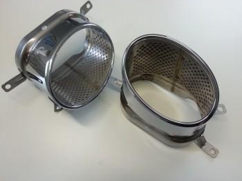 Uitlaatsierstukken Audi A6 RS6 4G C7 Origineel Chroom, Auto-onderdelen, Overige Auto-onderdelen, Ophalen of Verzenden