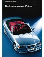 1994 BMW M3 CABRIO BROCHURE DUITS, Boeken, Nieuw, BMW, Author