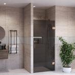 Douchedeur BWS Portos Profielloos Geborsteld Brons 70x200 cm, Doe-het-zelf en Verbouw, Sanitair, Ophalen of Verzenden, Nieuw, Douche