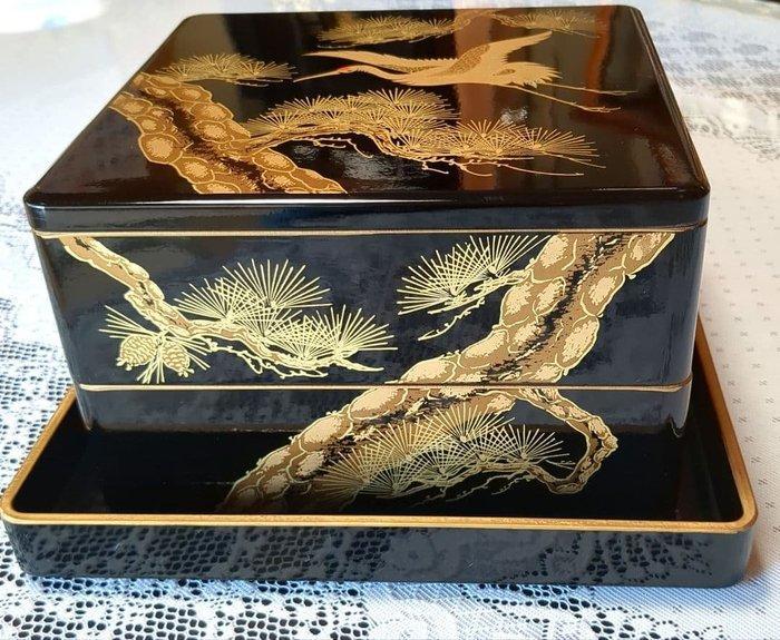 Japanese Lacquer Jubako Bento Box - Doos (3) - Japanse, Antiek en Kunst, Antiek | Overige Antiek