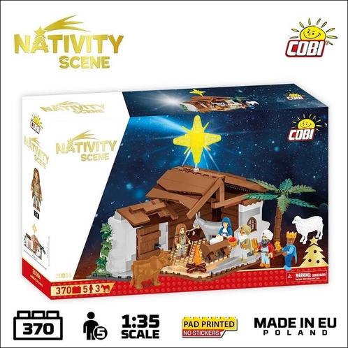 COBI 20006 Kerststal (Seizoenen, Modelbouwsets) (Seizoenen), Kinderen en Baby's, Speelgoed | Bouwstenen, Nieuw, Verzenden