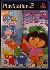 Dora the Explorer - reis naar de paarse planeet (ps2, Spelcomputers en Games, Games | Sony PlayStation 2, Zo goed als nieuw, Ophalen of Verzenden