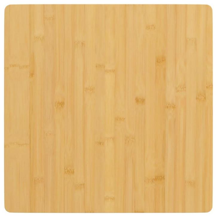 vidaXL Tafelblad 60x60x2,5 cm bamboe, Huis en Inrichting, Tafels | Eettafels, Nieuw, Verzenden