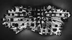 Viktoria Farkas - Ceiling Cityscape - Surreal Black & White