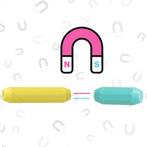 Magnetische Staafjes Bouwset 36-delig – STEM & Montessori, Ophalen of Verzenden, Nieuw