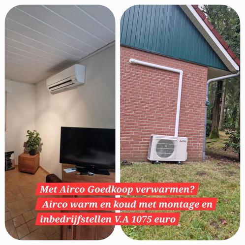 Met Airco Verwarming A++ Alle merken incl montage, Witgoed en Apparatuur, Airco's, 100 m³ of groter, Koelen en Ontvochtigen, Ventileren