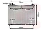 RADIATOR VOOR SUZUKI GRAND VITARA 2005-2008 1770067J00, Auto-onderdelen, Airco en Verwarming, Ophalen of Verzenden, Nieuw