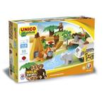 Unico Plus wild safari - 55 delig - 8560, Kinderen en Baby's, Speelgoed | Duplo en Lego, Verzenden, Nieuw