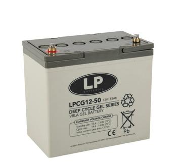 LP VRLA-LPCG-GEL accu 12 volt 50 ah LPCG12-50