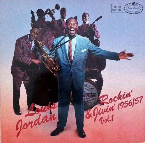 LP gebruikt - Louis Jordan - Rockin &amp; Jivin 1956/57..., Cd's en Dvd's, Vinyl | Jazz en Blues, Zo goed als nieuw, Verzenden