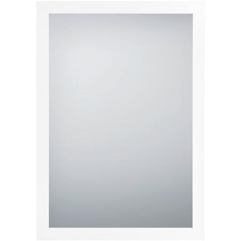 Spiegel - Trion Tiel - WandSpiegel - 48x68cm - MDF - Wit, Huis en Inrichting, Woonaccessoires | Spiegels, Nieuw, Ophalen of Verzenden