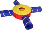 Speeltent Kinderen 400x320x135 | 4 Tunnels | Nieuw, Ophalen of Verzenden, Nieuw, Overige materialen