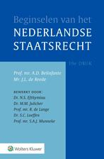 Beginselen van het Nederlands staatsrecht 9789013160444, Boeken, Verzenden, Zo goed als nieuw