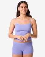 HEMA Damesboxer naadloos micro blauw, Kleding | Dames, Ondergoed en Lingerie, Verzenden, Blauw