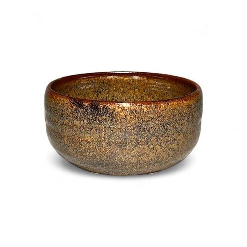 Zeldzame Manjugama-kiln thee-goud glazuur Chawan - Een, Antiek en Kunst, Antiek | Overige Antiek