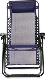 Duurzame Zero Gravity ligstoel met stalen frame en anti-s..., Tuin en Terras, Tuinstoelen, Ophalen of Verzenden, Nieuw, Metaal