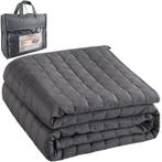 Verzwarings deken 6KG weighted blanket grijs 150x200 CM, Nieuw, Ophalen of Verzenden