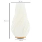 TRUUSK Tafellamp, Slimme LED Tafellamp Met 3D-Print Bloemach, Verzenden, Nieuw