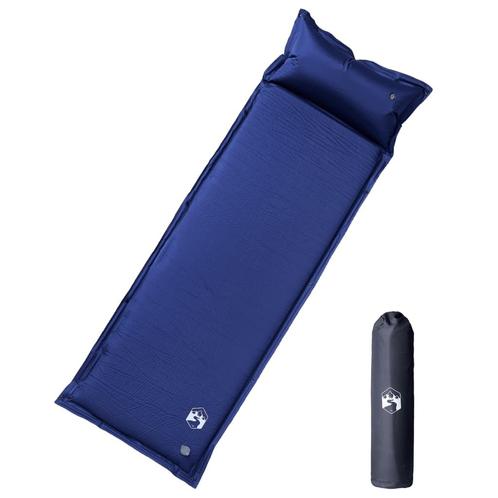 vidaXL Kampeermatras met kussen zelfopblazend 1-persoons, Caravans en Kamperen, Slaapzakken, Nieuw, Verzenden