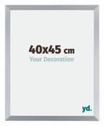 Fotolijst 40x45 cm - Zilver Glans - MDF - Catania, Verzenden, Nieuw