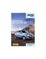 2014 MARUTI SUZUKI ALTO 800 BROCHURE ENGELS, Nieuw, Author