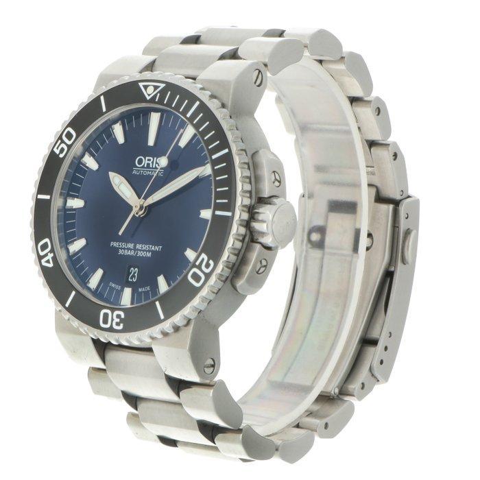 Oris - Aquis Date - 7653 - Heren - 2010-2020, Sieraden, Tassen en Uiterlijk, Horloges | Heren