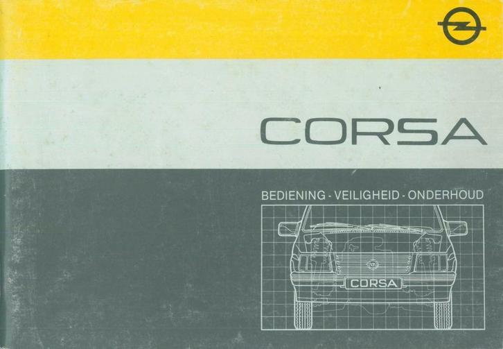 1986/87 Opel Corsa instructieboekje handleiding Nederland, Auto diversen, Handleidingen en Instructieboekjes, Verzenden