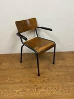 Gebruikte Schoolstoel m/a - S3978 - Vintage/Café, Huis en Inrichting, Stoelen, Ophalen, Nieuw