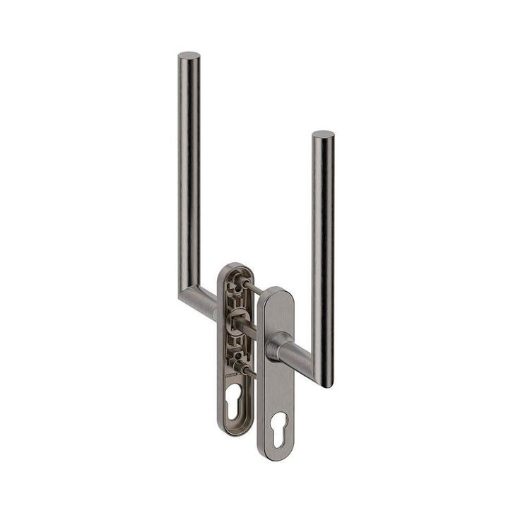 Hefschuifdeurgreep Toledo dubbel PC69 - RVS, Doe-het-zelf en Verbouw, Hang- en Sluitwerk, Nieuw, Verzenden