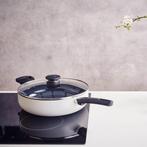 Brabantia INDU+ R Hapjepan / Skillet inclusief glazen, Huis en Inrichting, Keuken | Potten en Pannen, Verzenden, Nieuw